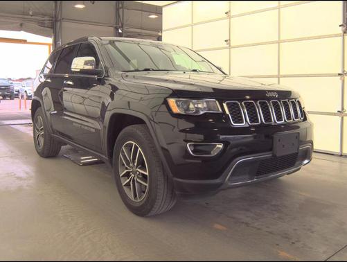 Diamond Black Crystal Pearlcoat 2021 Jeep Grand Cherokee Limited
