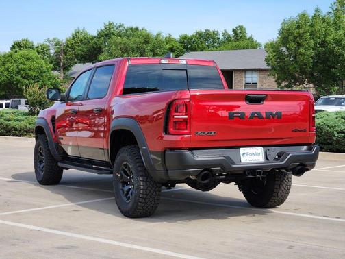 Molten Red Pearlcoat 2026 RAM 1500 RHO Crew Cab 4x4 5'7' Box