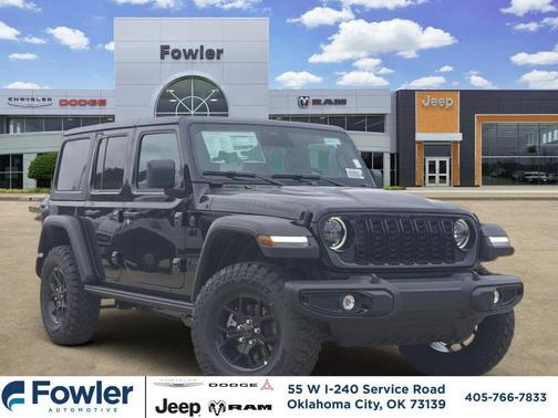 Black Clearcoat 2026 Jeep Wrangler Willys