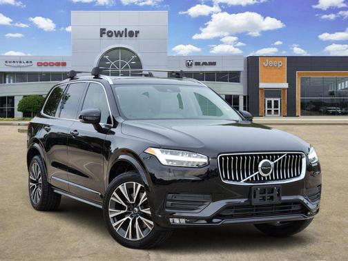 Onyx Black Metallic 2021 Volvo XC90 T6 Momentum
