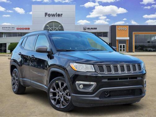 Diamond Black Crystal Pearlcoat 2021 Jeep Compass 80th Special Edition