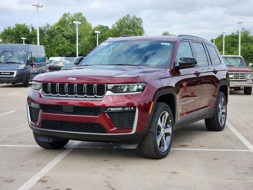 Velvet Red Pearlcoat 2026 Jeep Grand Cherokee L Limited
