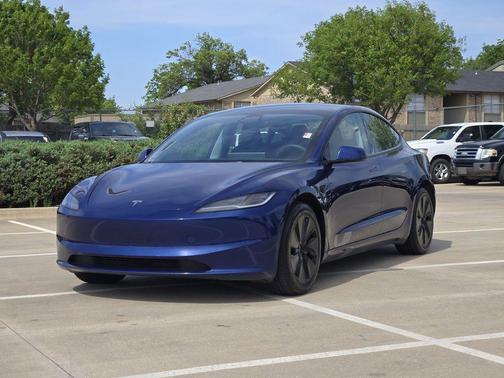 Deep Blue Metallic 2025 Tesla Model 3 Long Range