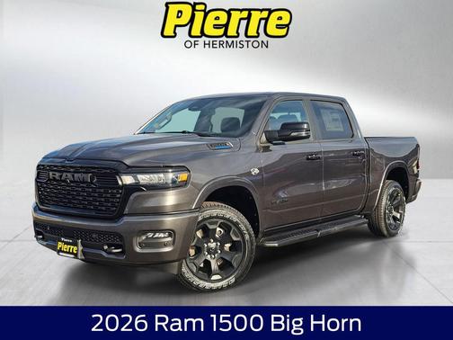 Granite Crystal Metallic Clearcoat 2026 RAM 1500 Big Horn/Lone Star
