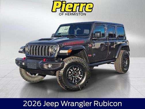 Granite Crystal Metallic Clearcoat 2026 Jeep Wrangler Rubicon