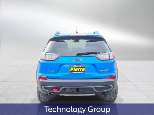 Hydro Blue Pearlcoat 2020 Jeep Cherokee Trailhawk