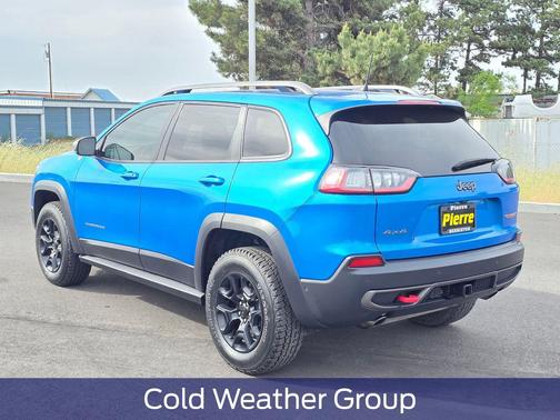 Hydro Blue Pearlcoat 2020 Jeep Cherokee Trailhawk