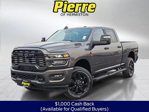 Granite Crystal Metallic Clearcoat 2026 RAM 2500 Laramie Crew Cab 4x4 6'4' Box