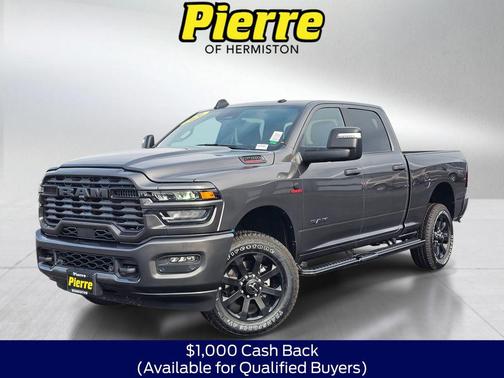 Granite Crystal Metallic Clearcoat 2026 RAM 2500 Big Horn Crew Cab 4x4 6'4' Box