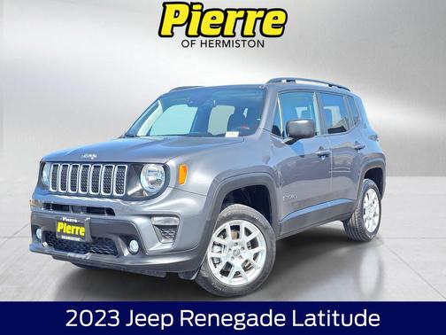 Graphite Gray 2023 Jeep Renegade Latitude