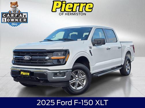 OXFORD WHITE 2025 Ford F-150 XLT