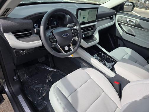Gray 2026 Ford Explorer Platinum