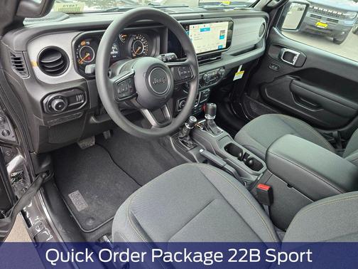 Granite Crystal Metallic Clearcoat 2026 Jeep Wrangler Sport