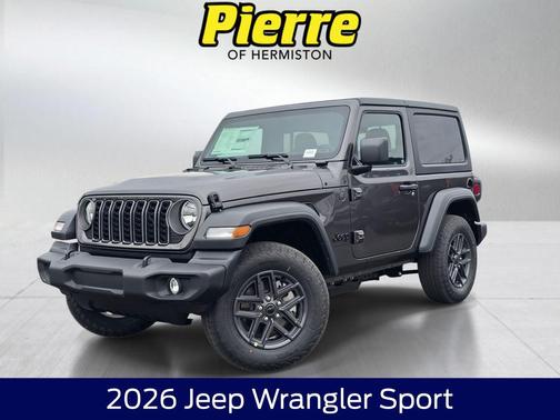 Granite Crystal Metallic Clearcoat 2026 Jeep Wrangler Sport