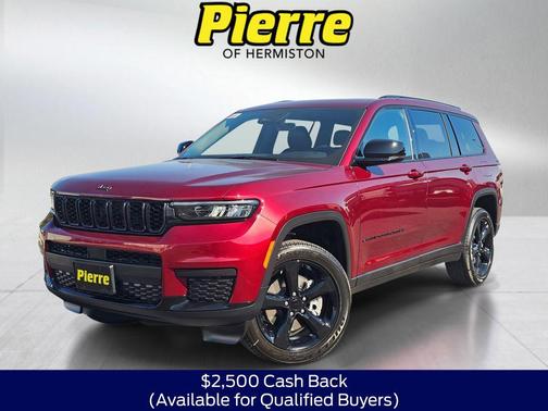 Velvet Red Pearlcoat 2025 Jeep Grand Cherokee L Altitude