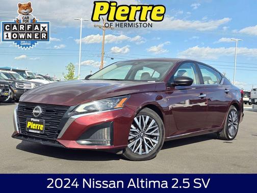 Garnet Pearl 2024 Nissan Altima 2.5 SV