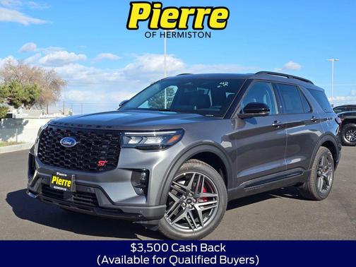 Gray 2026 Ford Explorer ST