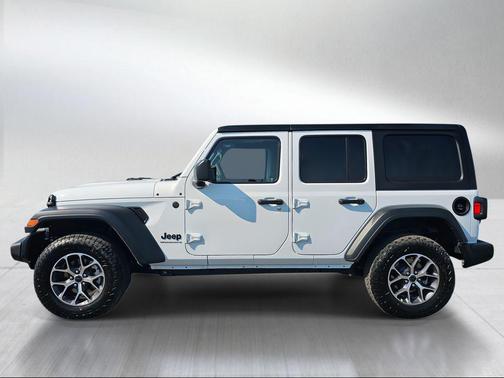 Bright White Clearcoat 2025 Jeep Wrangler Sport S