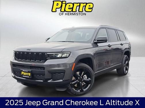 Baltic Gray Metallic Clearcoat 2025 Jeep Grand Cherokee L Altitude