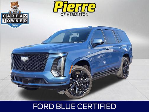 Deep Sea Metallic 2025 Cadillac Escalade Sport Platinum