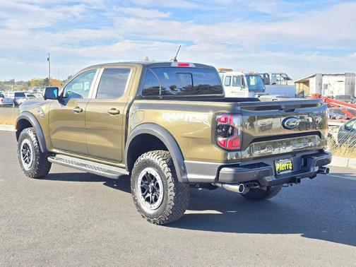Shelter Green Metallic 2026 Ford Ranger Raptor