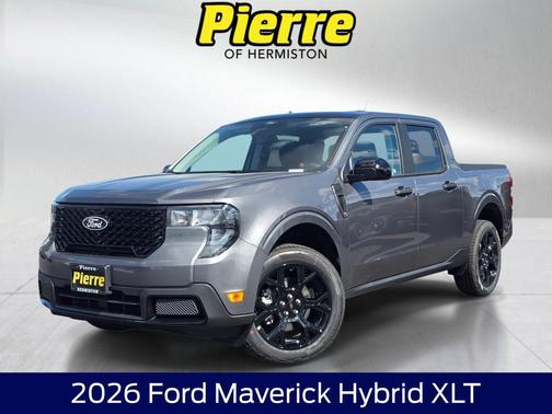 Gray 2026 Ford Maverick XLT