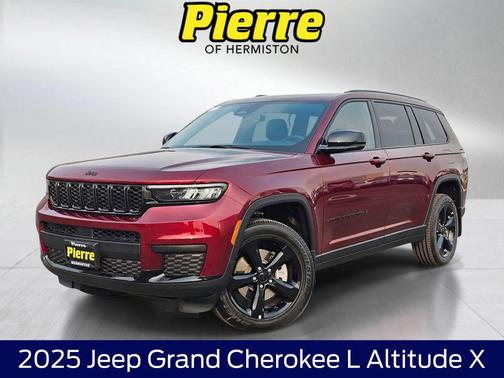 Velvet Red Pearlcoat 2025 Jeep Grand Cherokee L Altitude