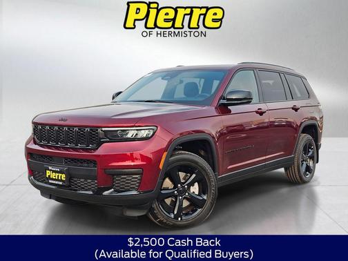 Velvet Red Pearlcoat 2025 Jeep Grand Cherokee L Altitude