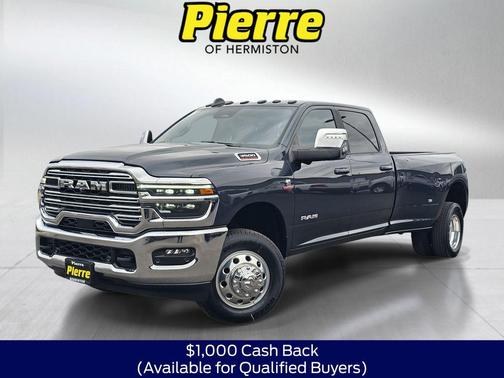 Forged Blue Metallic 2026 RAM 3500 Laramie Crew Cab 4x4 8' Box