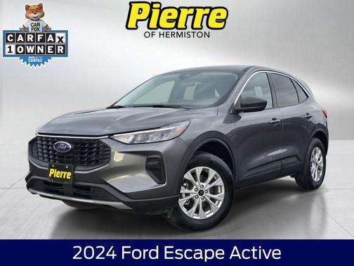 Gray Metallic 2024 Ford Escape Active