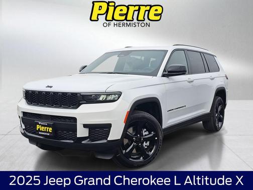 Bright White Clearcoat 2025 Jeep Grand Cherokee L Altitude