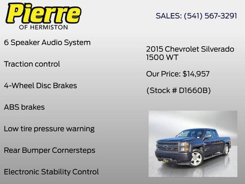 2015 Chevrolet Silverado 1500 WT