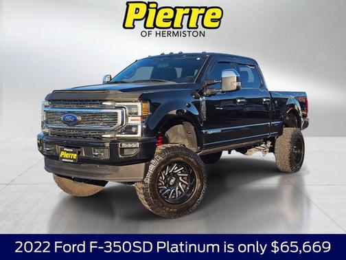 Black 2022 Ford F-350 Platinum