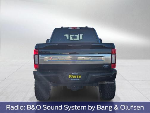 Black 2022 Ford F-350 Platinum