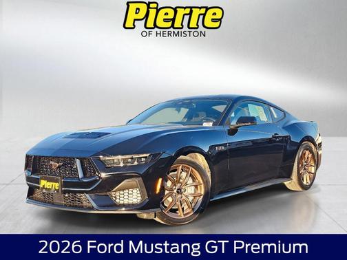 Shadow Black 2026 Ford Mustang GT Premium