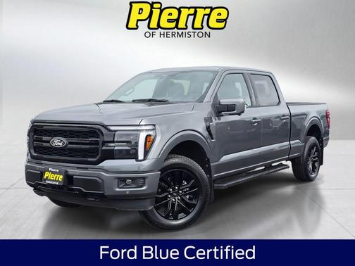 Grey 2025 Ford F-150 Lariat
