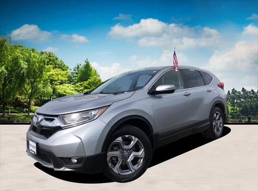 Silver 2018 Honda CR-V EX