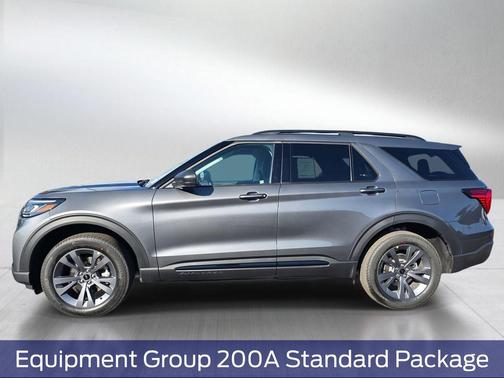 Gray 2026 Ford Explorer Active
