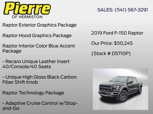 2019 Ford F-150 Raptor