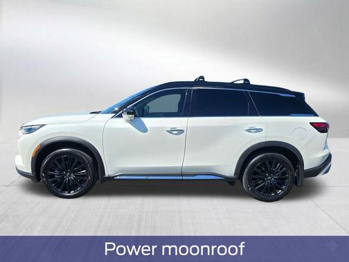 Majestic White/Blk Obsid 2025 INFINITI QX60 AUTOGRAPH