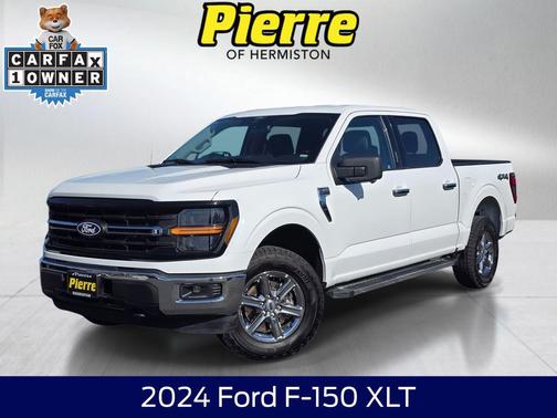 OXFORD WHITE 2024 Ford F-150 XLT