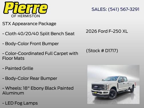 AVALANCHE 2026 Ford F-250 XL