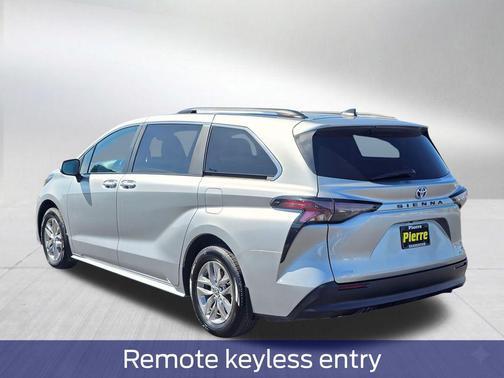 Celestial Silver Metallic 2024 Toyota Sienna LE