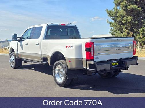 White 2026 Ford F-450 King Ranch