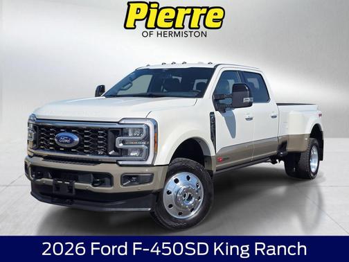 STAR WHITE METALLIC 2026 Ford F-450 King Ranch