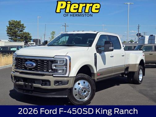White 2026 Ford F-450 King Ranch