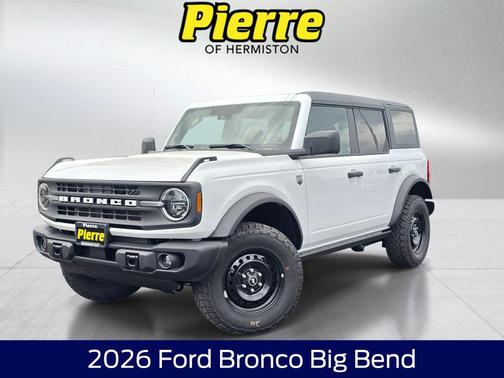 OXFORD WHITE 2026 Ford Bronco Big Bend