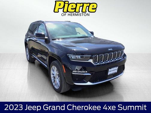Diamond Black Crystal Pearlcoat 2023 Jeep Grand Cherokee 4xe Summit