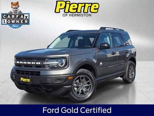 Gray Metallic 2023 Ford Bronco Sport Big Bend