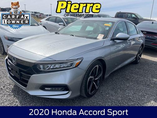 Lunar Silver Metallic 2020 Honda Accord Sport 1.5T